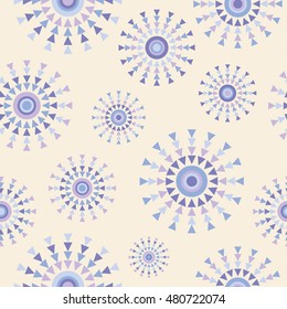 Ethnic boho seamless pattern. Print. Repeating background. Cloth design, wallpaper.