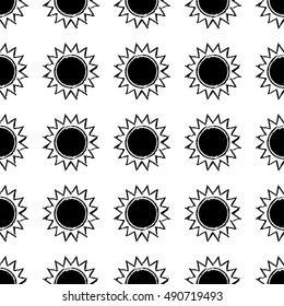 Ethnic boho seamless pattern. Print. Cloth design, wallpaper.