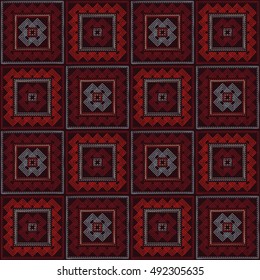 Ethnic boho seamless pattern. Print. Cloth design, wallpaper.