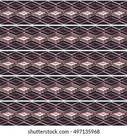 Ethnic boho seamless pattern. Print. Repeating background. Cloth design, wallpaper.