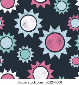 Ethnic boho seamless pattern. Print. Cloth design, wallpaper.