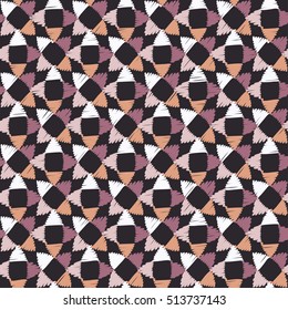 Ethnic boho seamless pattern. Print. Repeating background. Cloth design, wallpaper.