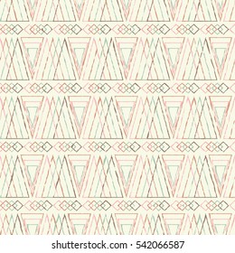 Ethnic boho seamless pattern. Print. Repeating background. Cloth design, wallpaper.