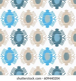 Ethnic boho seamless pattern. Print. Repeating background. Cloth design, wallpaper.