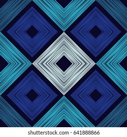 Ethnic boho seamless pattern. Retro motif.
