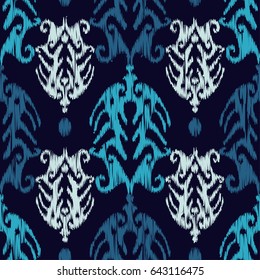 Ethnic boho seamless pattern. Retro motif.
