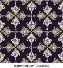 Ethnic boho seamless pattern. Retro motif. Vector illustration.
