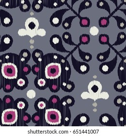 Ethnic boho seamless pattern. Retro motif. Vector illustration.
