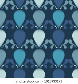 Ethnic boho seamless pattern. Scribble texture. Folk motif. Textile rapport.