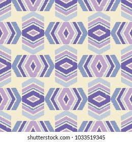 Ethnic boho seamless pattern. Scribble texture. Folk motif. Textile rapport.