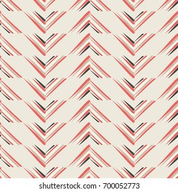Ethnic boho seamless pattern. Scribble texture. Retro motif. Textile rapport.