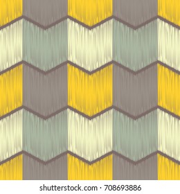 Ethnic boho seamless pattern. Scribble texture. Retro motif. Textile rapport.