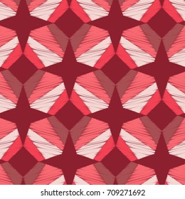 Ethnic boho seamless pattern. Scribble texture. Retro motif. Textile rapport.