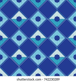 Ethnic boho seamless pattern. Scribble texture. Retro motif. Textile rapport.