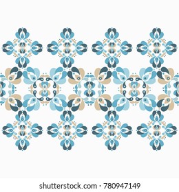 Ethnic boho seamless pattern. Scribble texture. Folk motif. Textile rapport.