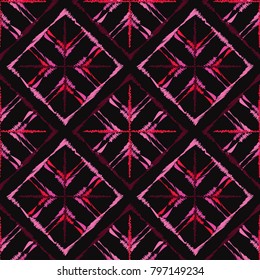 Ethnic boho seamless pattern. Scribble texture. Folk motif. Textile rapport.