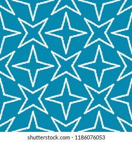 Ethnic boho seamless pattern. Snowflakes. Traditional ornament. Tribal pattern. Folk motif. Can be used for wallpaper, textile, invitation card, wrapping, web page background.