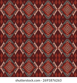 ethnic boho seamless pattern in boho style. tribal texture. print background. cloth design, wallpaper, web.