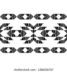 Ethnic boho seamless pattern. Texture with Zebra stripes. Patchwork texture. Weaving. Traditional ornament. Tribal pattern. Folk motif. Can be used for wallpaper, textile, invitation card, wrapping.