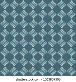 Ethnic boho seamless pattern. Traditional ornament. Geometric background. Folk motif. Textile rapport.