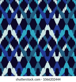 Ethnic boho seamless pattern. Traditional ornament. Geometric background. Folk motif. Textile rapport.