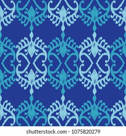 Ethnic boho seamless pattern. Traditional ornament. Geometric background. Folk motif. Textile rapport.