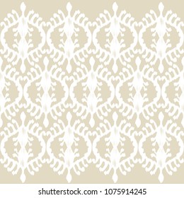 Ethnic boho seamless pattern. Traditional ornament. Geometric background. Folk motif. Textile rapport.