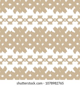 Ethnic boho seamless pattern. Traditional ornament. Geometric background. Folk motif. Textile rapport.