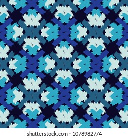 Ethnic boho seamless pattern. Traditional ornament. Geometric background. Folk motif. Textile rapport.