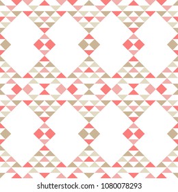 Ethnic boho seamless pattern. Traditional ornament. Geometric background. Tribal pattern. Folk motif. Textile rapport.