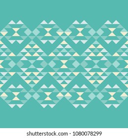 Ethnic boho seamless pattern. Traditional ornament. Geometric background. Tribal pattern. Folk motif. Textile rapport.