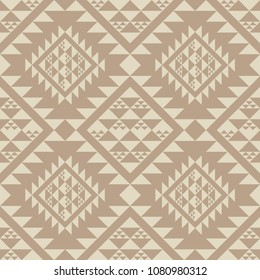 Ethnic boho seamless pattern. Traditional ornament. Geometric background. Tribal pattern. Folk motif. Textile rapport.