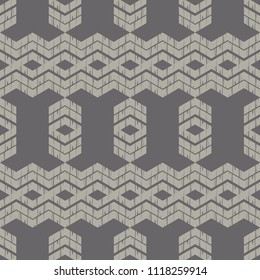Ethnic boho seamless pattern.  Traditional ornament. Geometric background. Tribal pattern. Folk motif. Textile rapport.