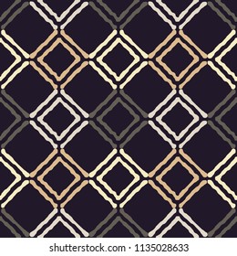 Ethnic boho seamless pattern.  Traditional ornament. Geometric background. Tribal pattern. Folk motif. Textile rapport.