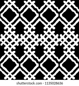 Ethnic boho seamless pattern.  Traditional ornament. Geometric background. Tribal pattern. Folk motif. Textile rapport.
