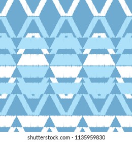 Ethnic boho seamless pattern.  Traditional ornament. Geometric background. Tribal pattern. Folk motif. Textile rapport.