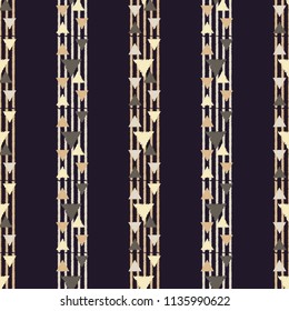Ethnic boho seamless pattern.  Traditional ornament. Geometric background. Tribal pattern. Folk motif. Textile rapport.
