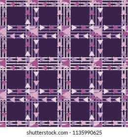 Ethnic boho seamless pattern.  Traditional ornament. Geometric background. Tribal pattern. Folk motif. Textile rapport.
