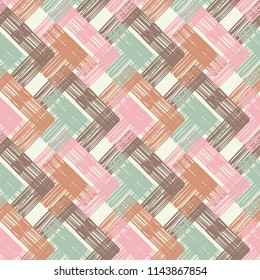 Ethnic boho seamless pattern. Traditional ornament. Geometric background. Tribal pattern. Folk motif. Textile rapport.