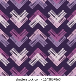 Ethnische Boho nahtlose Muster. Traditionelle Ornamente. Geometrischer Hintergrund.Stammesmuster. Folkloremotiv. Textilrapport.