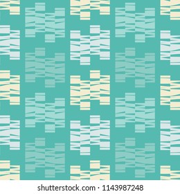 Ethnic boho seamless pattern. Traditional ornament. Geometric background. Tribal pattern. Folk motif. Textile rapport.