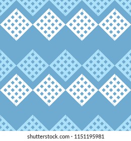 Ethnic boho seamless pattern. Traditional ornament. Geometric background. Tribal pattern. Folk motif. Textile rapport.