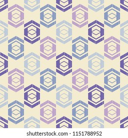 Ethnic boho seamless pattern. Traditional ornament. Geometric background. Tribal pattern. Folk motif. Textile rapport.