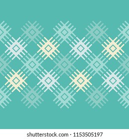 Ethnic boho seamless pattern. Traditional ornament. Geometric background. Tribal pattern. Folk motif. Textile rapport.