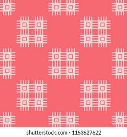 Ethnic boho seamless pattern. Traditional ornament. Geometric background. Tribal pattern. Folk motif. Textile rapport.