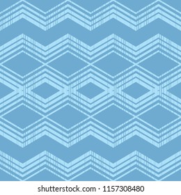 Ethnic boho seamless pattern. Traditional ornament. Geometric background. Tribal pattern. Folk motif. Textile rapport.