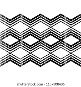 Ethnic boho seamless pattern. Traditional ornament. Geometric background. Tribal pattern. Folk motif. Textile rapport.