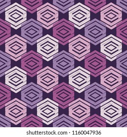 Ethnic boho seamless pattern. Traditional ornament. Geometric background. Tribal pattern. Folk motif. Textile rapport.