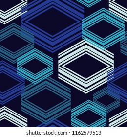 Ethnic boho seamless pattern. Traditional ornament. Geometric background. Tribal pattern. Folk motif. Textile rapport.