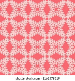 Ethnic boho seamless pattern. Traditional ornament. Geometric background. Tribal pattern. Folk motif. Textile rapport.